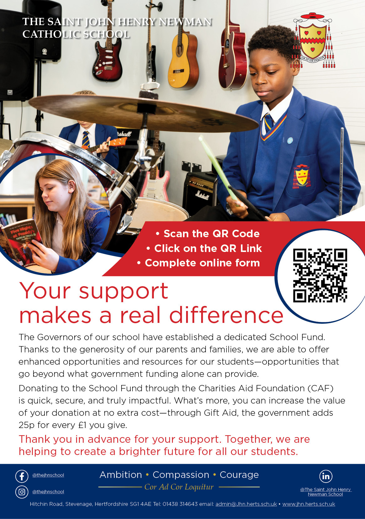 Donate Link Poster